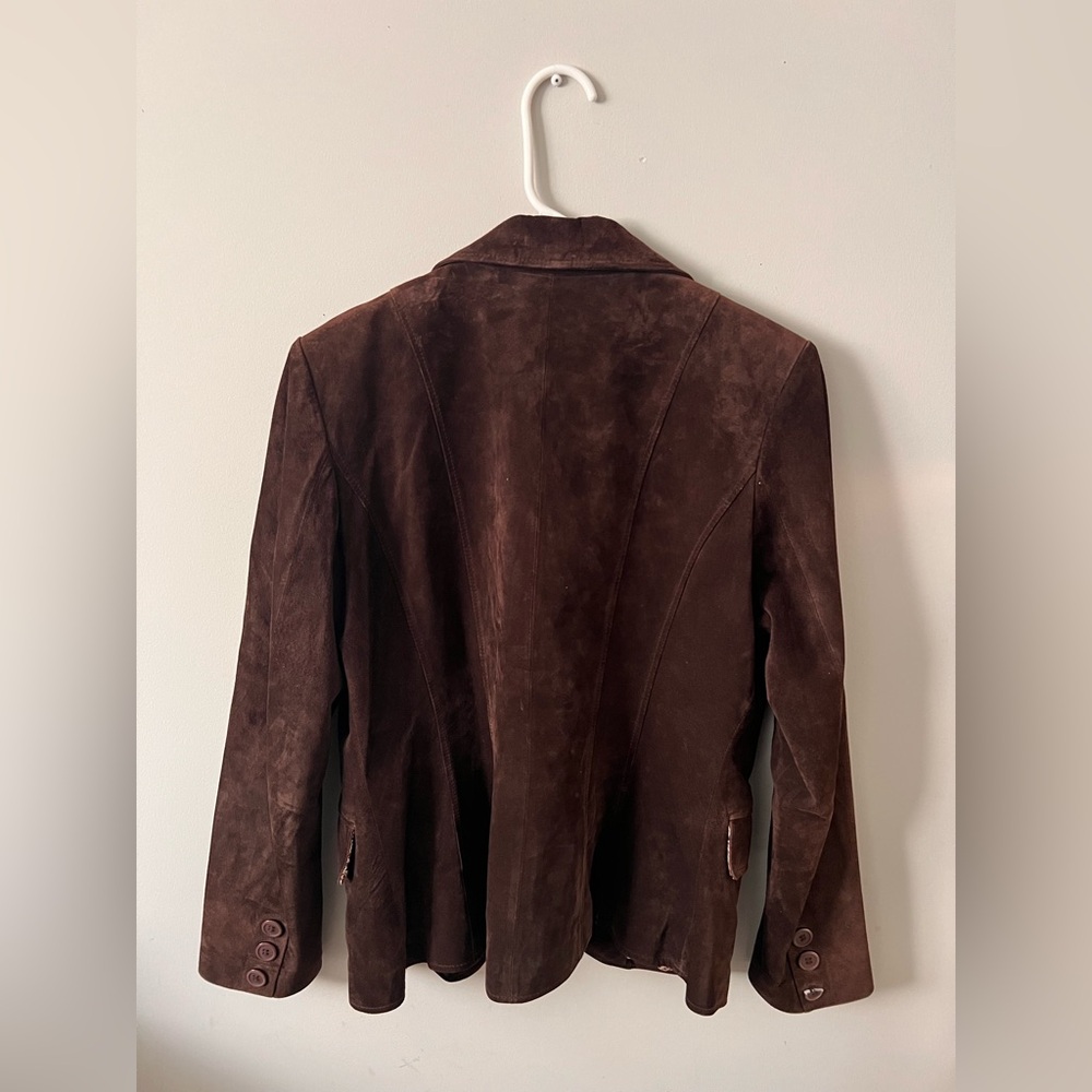 Danier Brown Suede Women’s Jacket | Size Medium - Picture 5 of 7